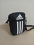 ADİDAS DÜZ ASKILI SİYAH OMUZ ÇANTASI 