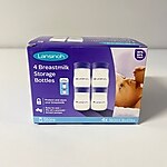 Kutusu Açılmamış Lansinoh 4'lü Süt Saklama Şişesi