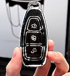 SIFIR ÜRÜN - Ford Silikon Anahtar Kılıfı Focus 3 4 ST Mondeo MK3 MK4 Fiesta Fusion Kuga 2013 2014 2015 2017 Anahtarlık