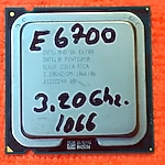 INTEL DUAL CORE E6700 3.20GHz 1066MHz 2MB 64BIT 775p-(KARGO ÜCRETSİZ)