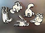 Simon Cat Kedi Magnet