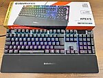 SteelSeries Apex 5 Hibrit RGB Blue Switch Kablolu Mekanik Oyuncu Klavyesi SSK64538 (İKİNCİ EL)