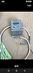 Elektronik elektrik sayacı 1 fazlı 2 telli