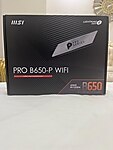 MSI PRO B650-P Wİ-Fİ AMD AM5 DDR5 ATX ANAKART