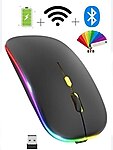 Ultra Sessiz Kablosuz Bluetooth Wireless Mouse -ÜCRETSİZ KARGO 