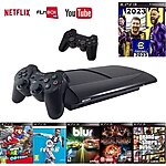 SONY PS3 500GB 2 KOL 50 GÜNCEL OYUN 2 KOL 6 AY GARANTİLİ GAMEBOX