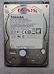 Toshiba MQ01ABD032 320gb kusurlu Hard Disk bad var