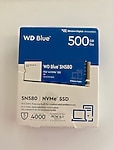 Western Digital BLUE SN580 WDS500G3B0E PCI-Express 4.0 500 GB M.2 SSD