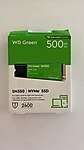 Western Digital Green SN350 WDS500G2G0C PCI-Express 3.0 500 GB M.2 SSD
