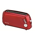 King K-192 Rosso Ekmek Kızartma Makinesi Kırmızı