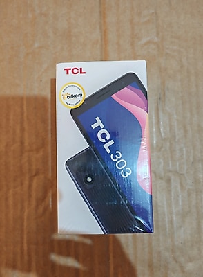 Tcl 303 telefon. kapalı kutu