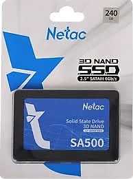 SIFIR, NETAC 240 GB SATA 3 SSD DİSK