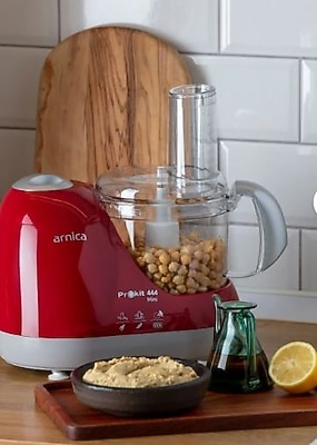 Arnica GH21032 Prokit 444 Mini Mutfak Robotu Kırmızı