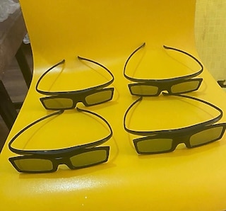 Samsung 4 adet 3 D sinema sistemleri pili gözlük