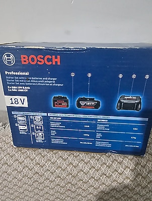 ORJİNAL BOSH 5 AMPER BATARYA 2 ADET VE HIZLI ŞARZ ALETİ