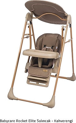Babycare Rocket Elite Bej Salıncak