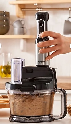 Karaca MM Prosteel 2000w Cam Mutfak Robotu Siyah - Inox