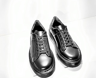 HAKİKİ DERİ GÜNLÜK SPOR YENİ SİYAH (40-44) ERKEK AYAKKABI