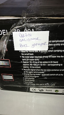 Arisco ZB09 Buz Makinesi