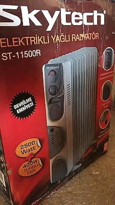 Skytech ST-11500R 11 Dilim 2500 W Fanlı Yağlı Radyatör