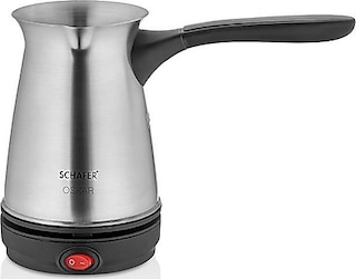  Schafer Oskar Elektrikli Cezve Kahve Makinesi Inox 