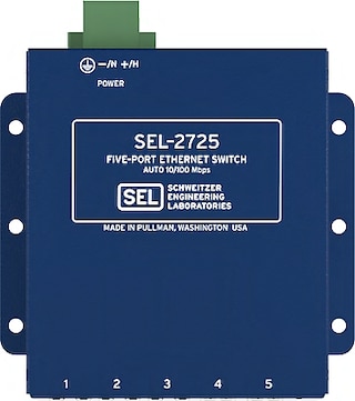 SCHWEITZER ENGINEERING LABORATORIES (SEL) SEL-2725 5 PORT SWITCH