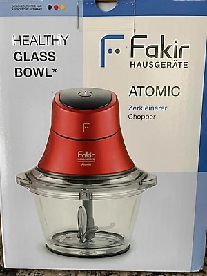 Fakir elektrikli doğrayıcı, kırmızı