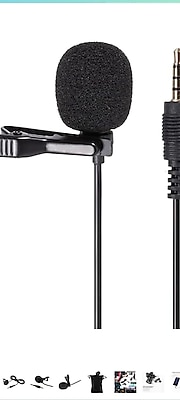 3.5 Aux Lavalier Yaka Mikrofonu GL-119