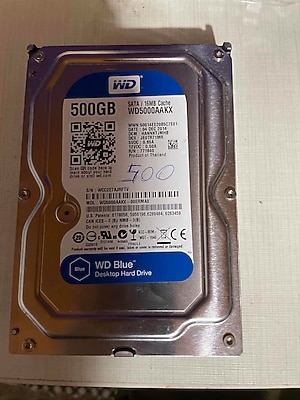 WD disk 500 gb disk