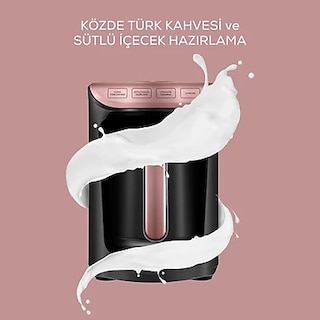 Karaca Hatır Köz Sütlü Türk Kahve Makinesi Rosegold