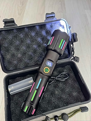 Şarjlı fener powerbank özellikli