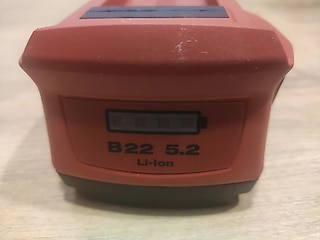 orjinal Hilti B22 5.2 profesyonel kullanım amaçlı 0 ürün kullanılmamış