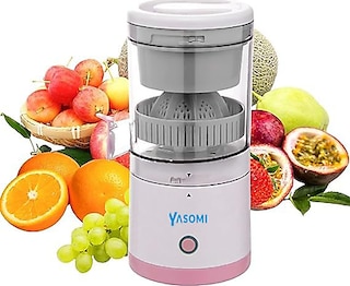 Yasomi Citromix Taşınabilir Usb Şarjlı Mini Narenciye Ve Meyve Sıkacağı (pembe)