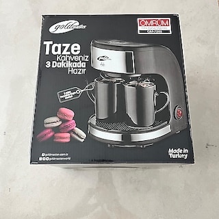 Goldmaster GM-7348 Ömrüm Filtre Kahve Makinesi ( SIFIR )