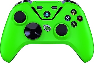 Pusat Clutch Titreşim Geri Bildirimli Çift Mod Kablosuz Gamepad Yeşil