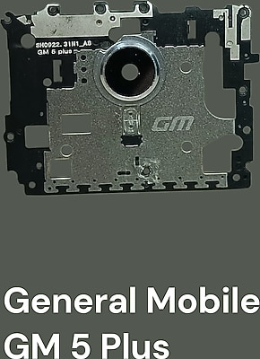 GM 5 Plus Kamera Camı Çerçevesi