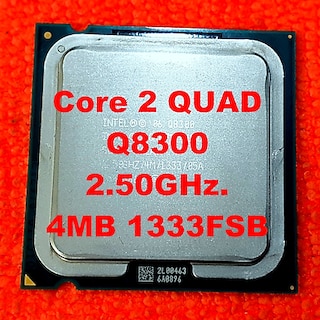 Intel Core 2 Quad Q8300 2.5 GHz 4 MB Cache 1333 MHz LGA775 İşlemci-(KARGO ÜCRETSİZ)