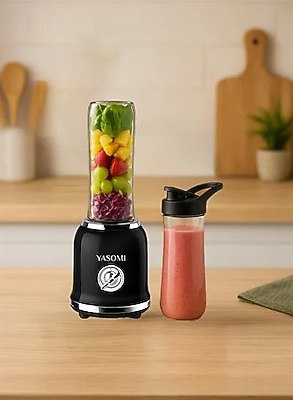 Yasomi BL019 Retro Smoothie Blender Siyah (Yasomi Türkiye Garantili)
