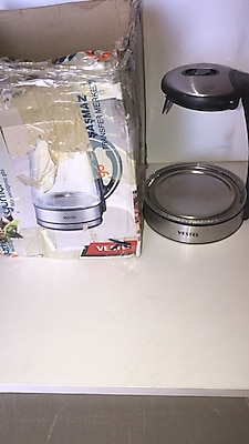 Vestel V-Brunch 2000 Glass Inox 2200 W 1.7 lt Cam Kettle