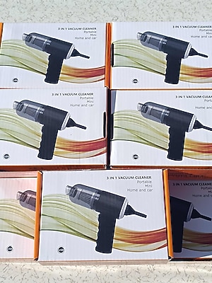 Araç içi mini şarjlı süpürge