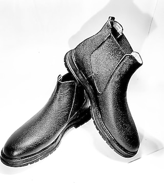 HAKİKİ DERİ CHELSEA BOT YENİ SİYAH (40-44) ERKEK AYAKKABI