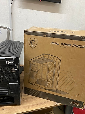 MSI MAG PANO M100R PZ TEMPERLİ CAM 3X120MM 1X120MM ARGB FAN MATX PANORAMİK GAMİNG BİLGİSAYAR KASASI