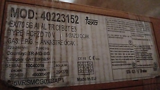 TEKA ANKASTRE 5 GÖZLÜ İNOX OCAK 