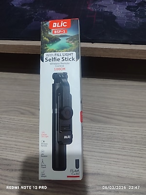 IŞIKLI SELFİE ÇUBUĞU