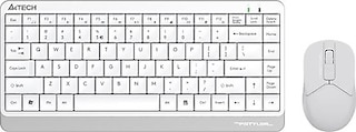A4 Tech FG1112 Kablosuz Mini Beyaz Klavye Mouse Seti OUTLET