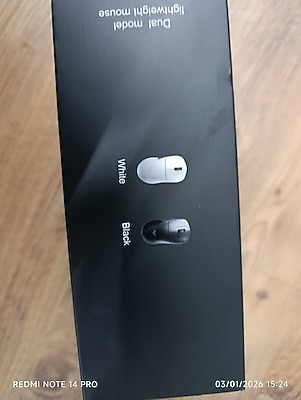 Aula SC800 Lightweight PAW3395 Sensor 26000 Dpı 8000Hz Kablolu ve Kablosuz Gaming Oyuncu Mouse Siyah