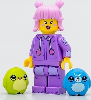 Lego 71048 seri 27 mini figür Plush Toy