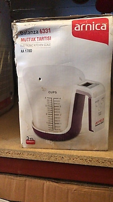 Arnica 6331 Balanza Digi 3kg Mutfak Tartısı Yeşil