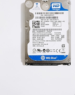 WD Scorpio Blue WD3200BPVT 320GB 2.5" Laptop Harddisk (ARIZALI)