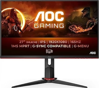 AOC 27G2SP 27" 1 ms Full HD Pivot IPS 165 Hz Oyuncu Monitörü (AMBALAJ HASARLI)